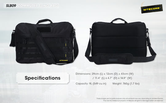 NiteCore Slb09 Bag 9lt 9110101180