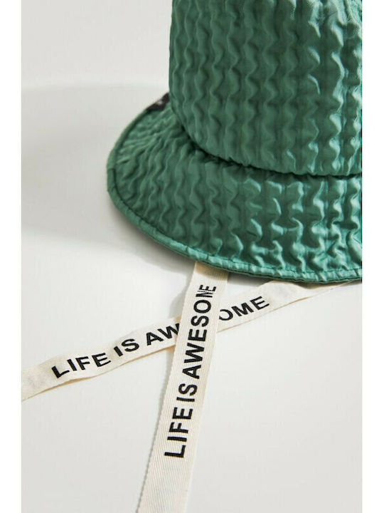 Desigual Fabric Women's Bucket Hat Green