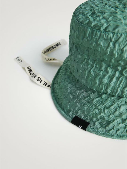 Desigual Fabric Women's Bucket Hat Green