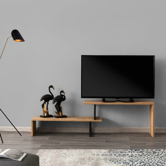 TV-Ständer A-g Ovit Natürliche M160xP30xH45cm
