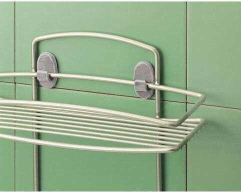 Metaltex Onda Haken Badezimmer Doppelt Schrauben Gray