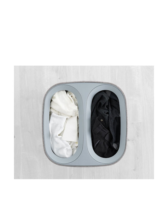 Joseph Joseph Tota Fabric Laundry Basket 60lt with Cap 39.5x39.5x71cm Gray
