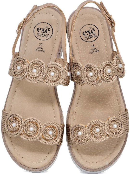 Kinder Sandalen Gold