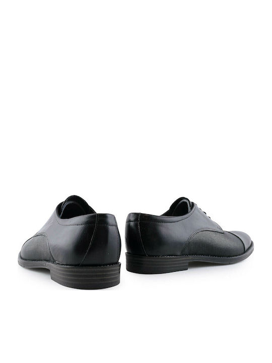 Men's Leather Casual Shoes Black 2288-0593-000001