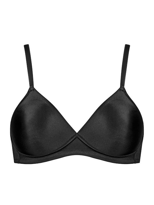 Soft Sensation Μαύρο Σουτιέν χωρίς Ενίσχυση & χωρίς Μπανέλες