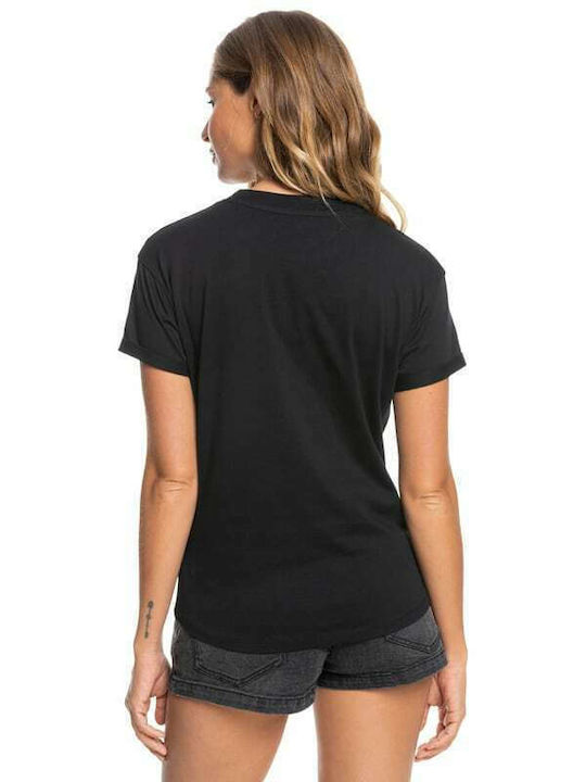 Roxy Damen T-Shirt Schwarz