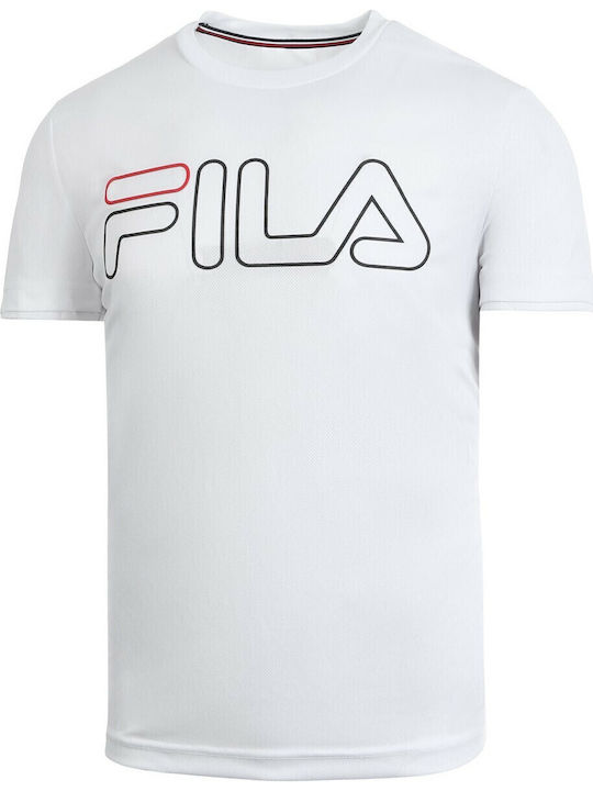 FILA Till 192010-001 Men's White Tennis Blouse