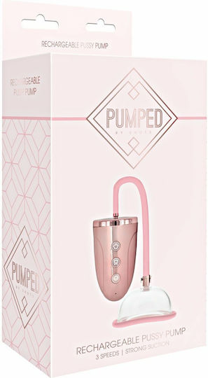 Shots Pumped Αναρροφητής Αιδοίου Rechargeable Pussy Pump Pink