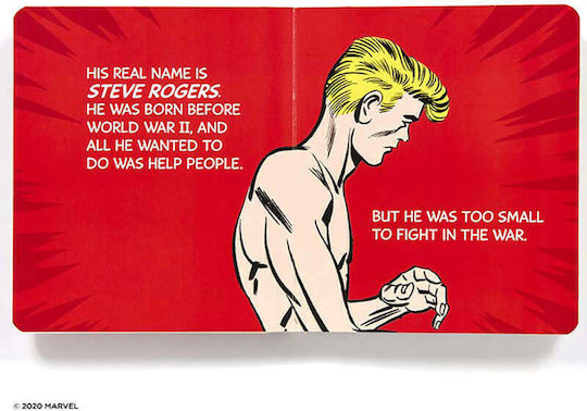 Captain America, my Mighty Marvel First Book
