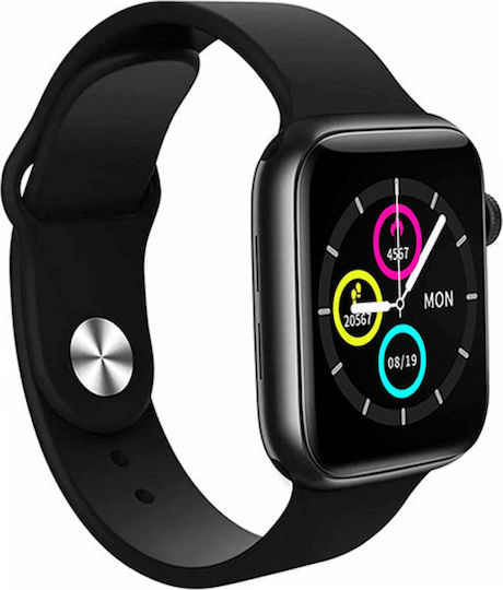 T500 Plus Smartwatch με Παλμογράφο (Μαύρο)