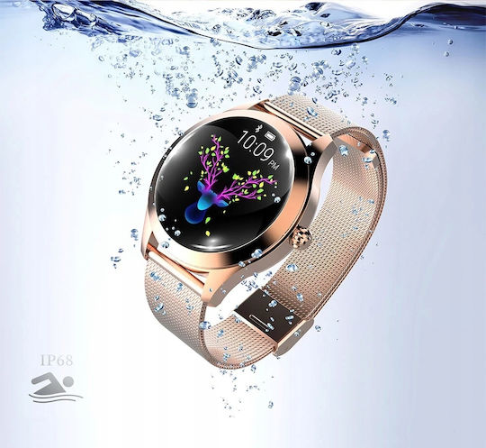 Oromed Smart Lady 45mm Rezistent la apă Smartwatch (Aur)