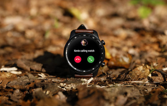 Ticwatch Pro 3 Ultra LTE Stainless Steel 48mm Waterproof Smartwatch with Heart Rate Monitor (Shadow Black)