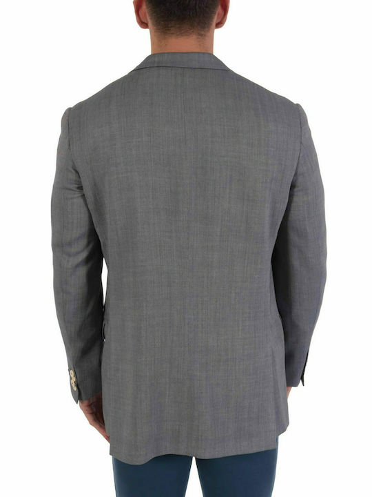 PAL ZILERI TWO TONE JACKET GREY