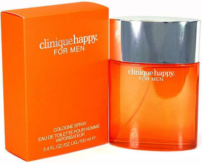 Clinique Happy For Men Cologne Spray Eau de Toilette 100ml