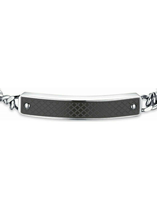 Luca Barra Bracelet Id made of Steel