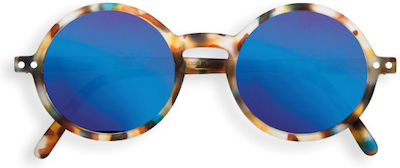 Izipizi Junior #G 5-10 ani Ochelari de soare pentru copii Blue Tortoise Mirror