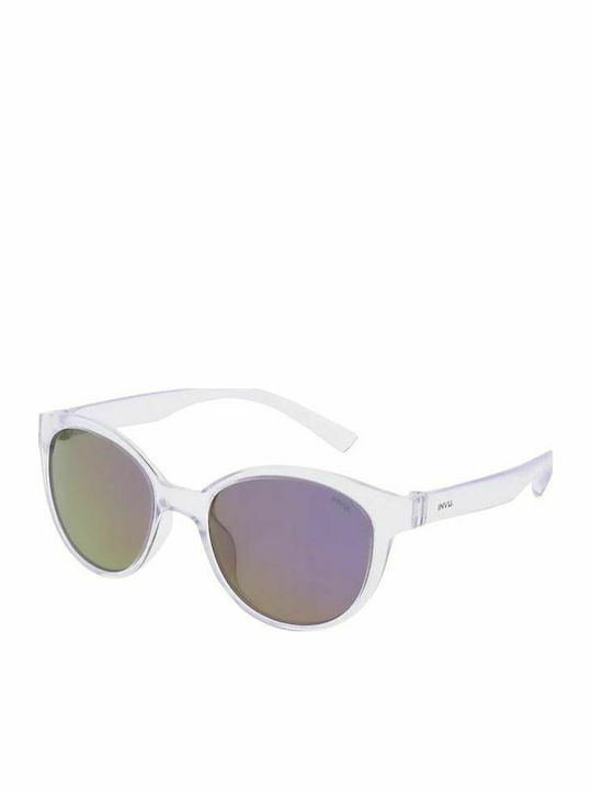Invu Παιδικά Γυαλιά Ηλίου με Polarized Καθρέφτη Φακό Μωβ