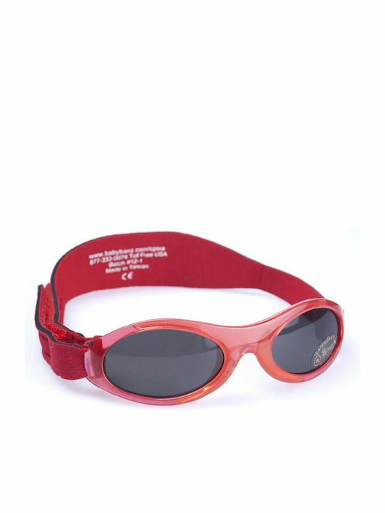 Banz Kids Sunglasses Red for 2-5 Years 1002-011