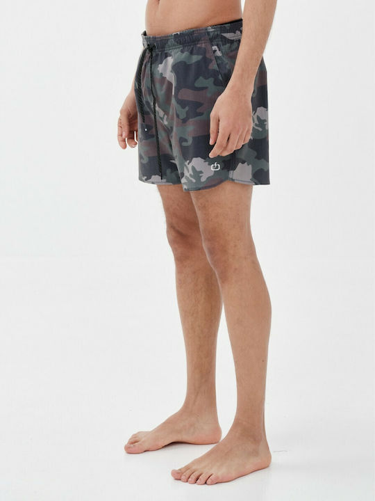 Men's Swimwear Shorts Olive Camo