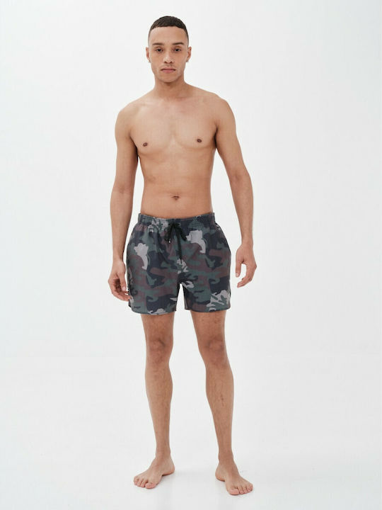 Men's Swimwear Shorts Olive Camo