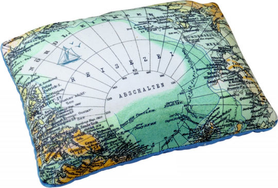Die Spiegelburg Travel Pillow Polyester Multicolour Map