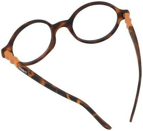 KiETLA CraZyg-Zag Screen Rozz 6-9 Years Kids Acetate Blue Light Blocking Glasses Brown