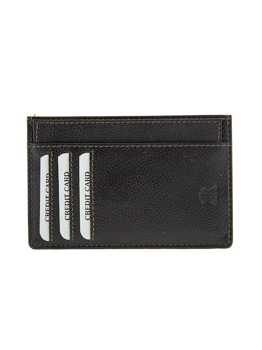 Kappa Bags 1883 Men's Leather Card Wallet Black