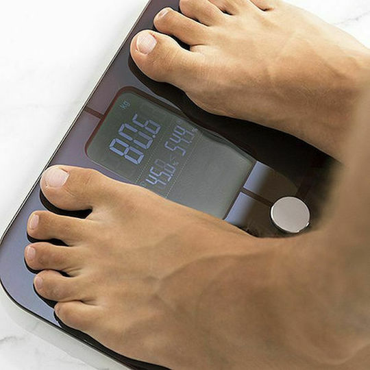 Cecotec Surface Precision 10400 Smart Healthy Vision Smart Ζυγαριά 180kg με Λιπομετρητή & Bluetooth Μπορντό