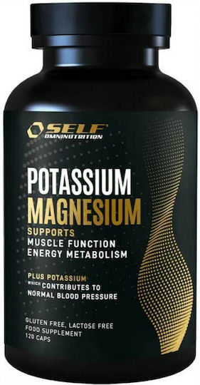 Self Omninutrition Potassium Magnesium 300mg 120 κάψουλες