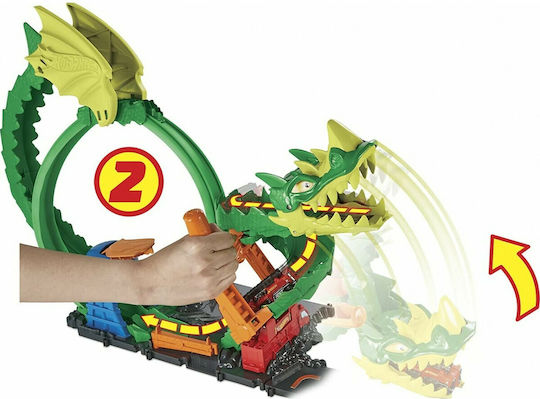 Hot Wheels Сити Дракон с Луп Писта за 5+ Години
