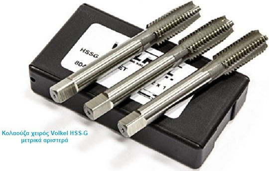 Voelkel 27058 Gewindebohrer HSS 16x2.00mm 3Stück