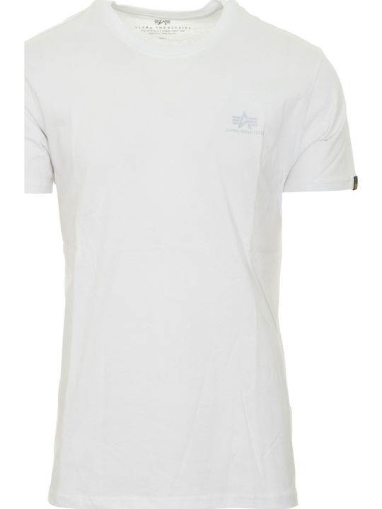 Basic Small Logo Athletic T-shirt White