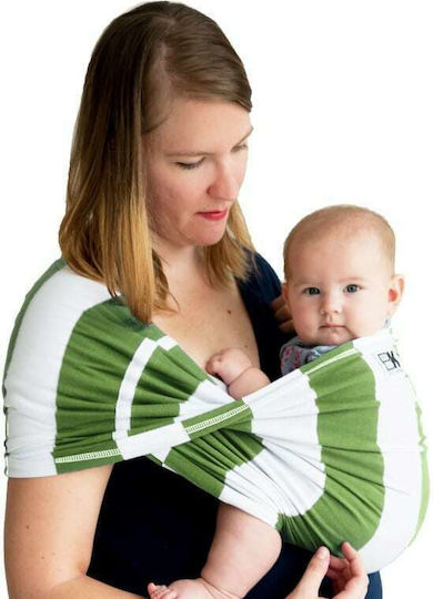 Babyk'tan Μάρσιπος Wrap Print Olive Stripes