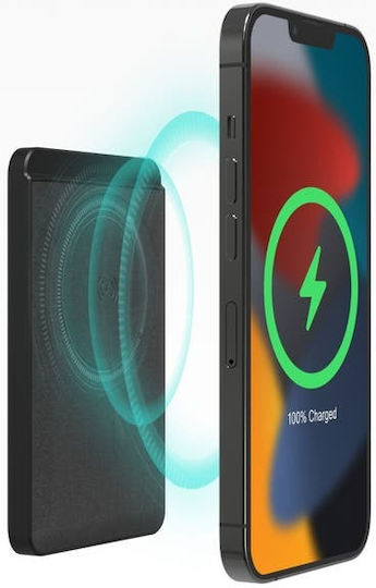 Mophie Snap+ Juice Pack Mini MagSafe Power Bank 5000mAh Black