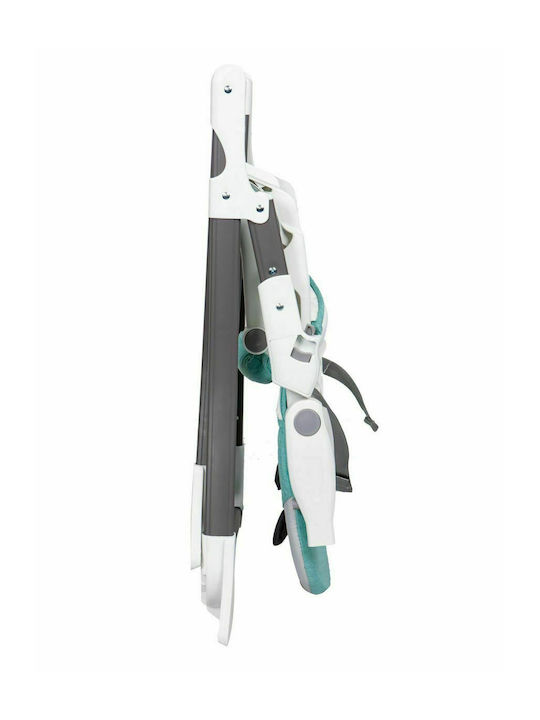 Ecotoys Ecotoys Baby Hochstuhl mit Höhenverstellbar und Klappbar Blau