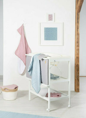 Polihome Missi Baby Bath with Changing Table White