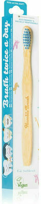 The Humble Co. Kids Ultra Soft Kids Toothbrush Blue