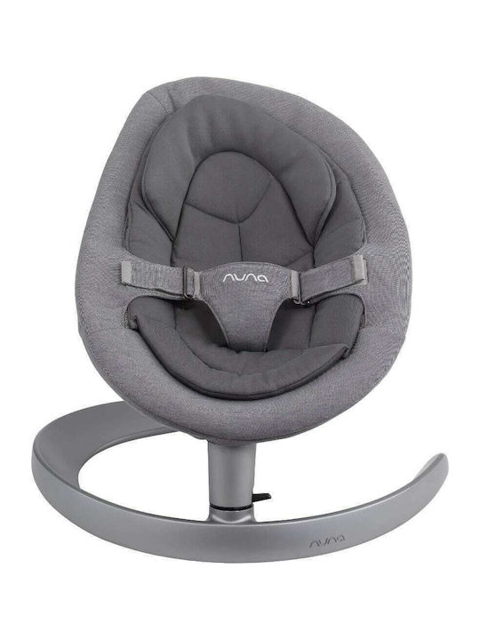 Nuna Manual Baby Bouncer Leaf Grow Granite for Babies up to 60kg