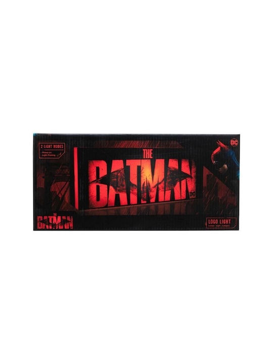 Paladone Детско Декоративно Осветление The Batman Черен 30εκ.