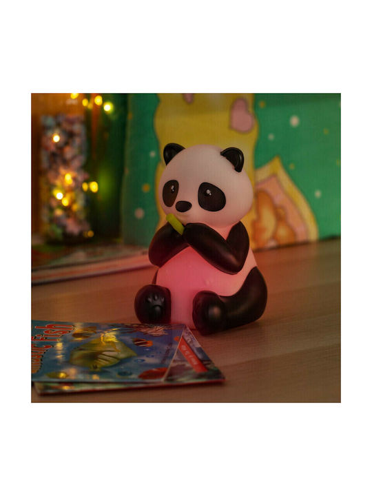 Navaris Led Παιδικό Διακοσμητικό Φωτιστικό Panda Λευκό
