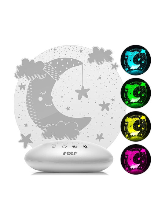 Reer Led Παιδικό Διακοσμητικό Φωτιστικό ColourLumy με Εναλλαγές Χρωματισμών Γκρι
