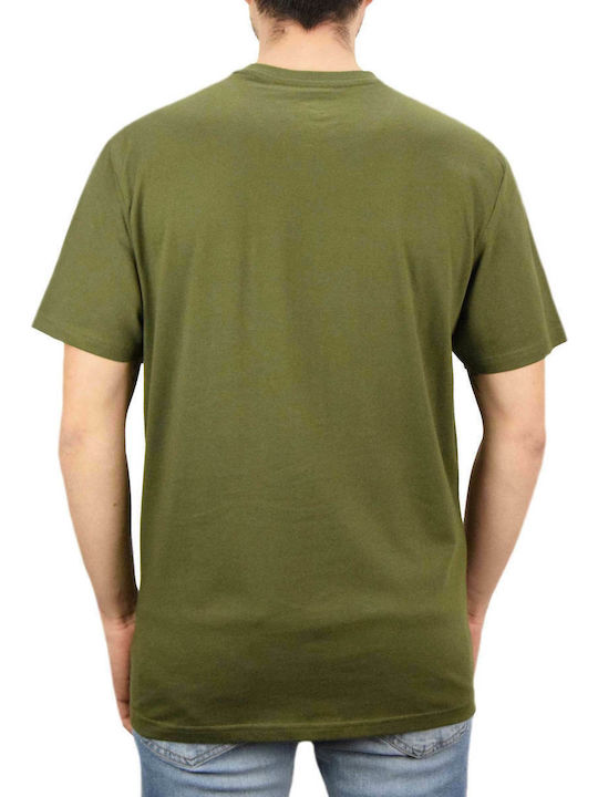 Element Basic Pocket Label Herren T-Shirt Kurzarm Khaki