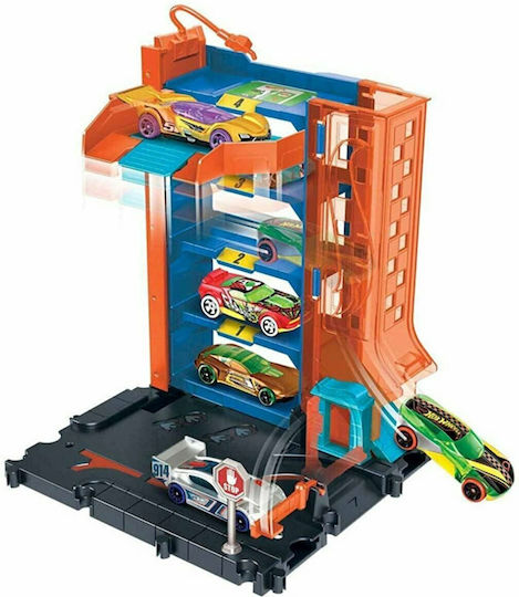 Hot Wheels City New Γκαράζ για 4+ Ετών (Διάφορα Σχέδια) 1τμχ
