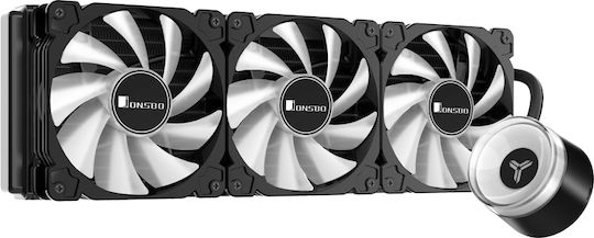 Jonsbo TW2-360 Pro Color Υδρόψυξη AIO CPU με 3 Ανεμιστήρες 120mm και ARGB Φωτισμό