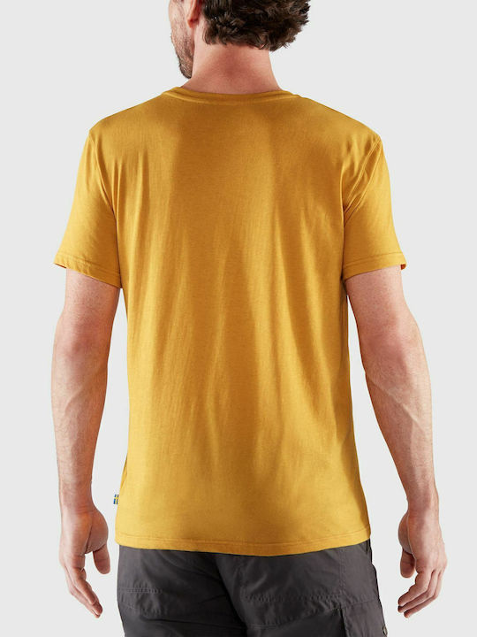 Logo T-shirt Κίτρινο