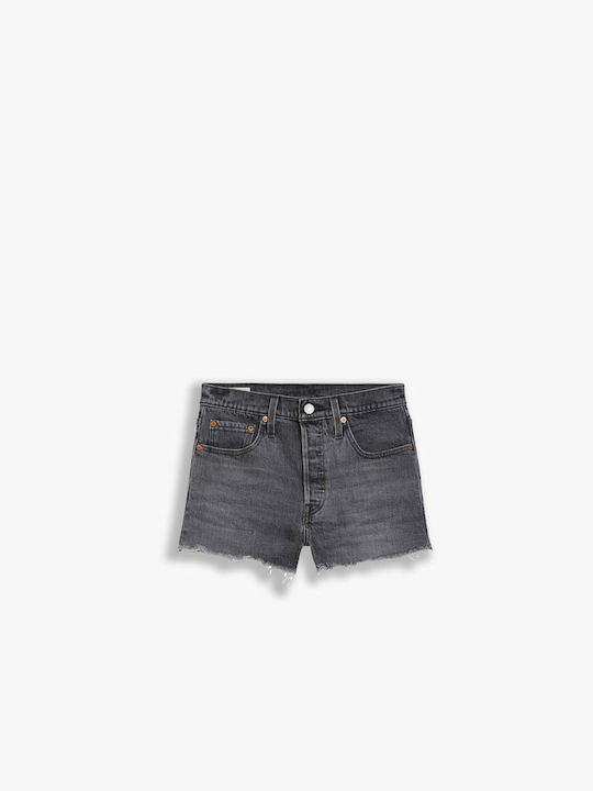 501 Original Botanica Γυναικείο Τζιν Ψηλόμεσο Σορτς Dark Grey