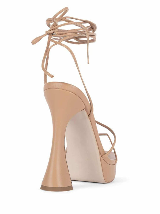 Primadonna Din piele Sandale Bej