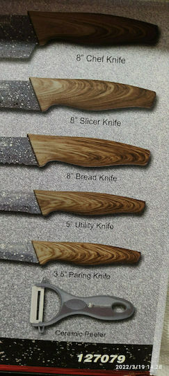 Newest Knife Set from Ceramic 6pcs