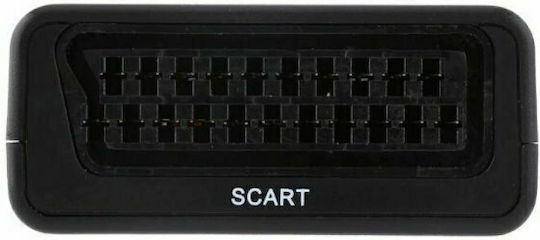 Μετατροπέας HDMI female σε Scart female 1τμχ 4381