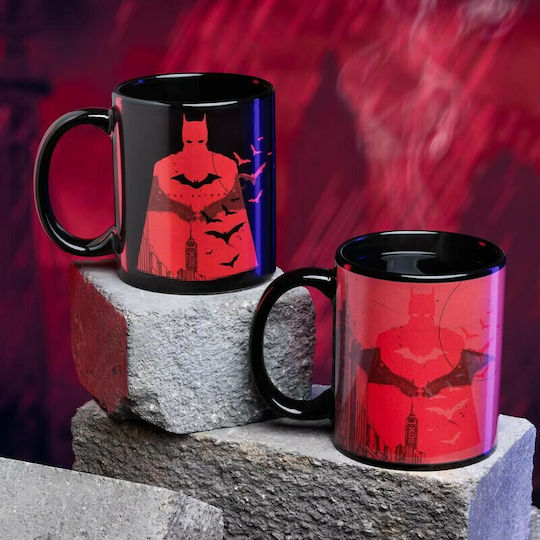 Paladone DC: The Batman Heat Change Mug Ceramic Black